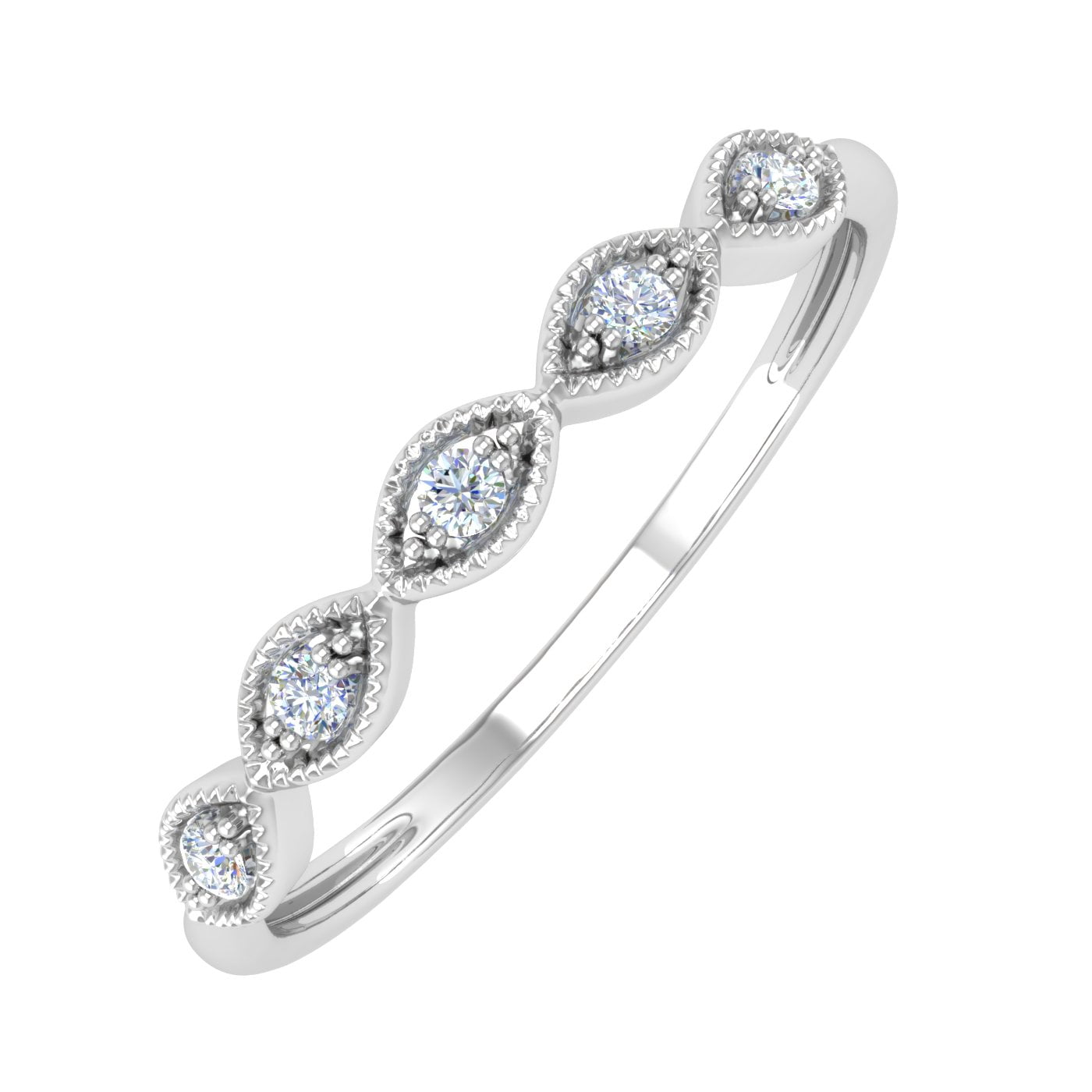 0 06 Carat Diamond Twisted Wedding Band Ring in 10K White Gold Ring Size 7 5 0d184e8f 30af 4924 925e 0e09e9a3c16c.a3928c49bdb2a208f2ea6d4df549faf9 - uosealmgroup.com